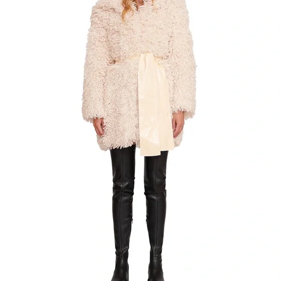 Staud Lydie Belted Coat - Picture 4 of 4